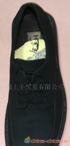 21.4元库存男款黑色鸡皮绒皮鞋(图) - 中国制造交易网